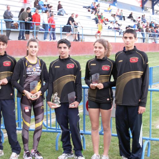 Raul, Elena Moreno, Sergio Toro, Raquel Gutierrez y Jaime Granados