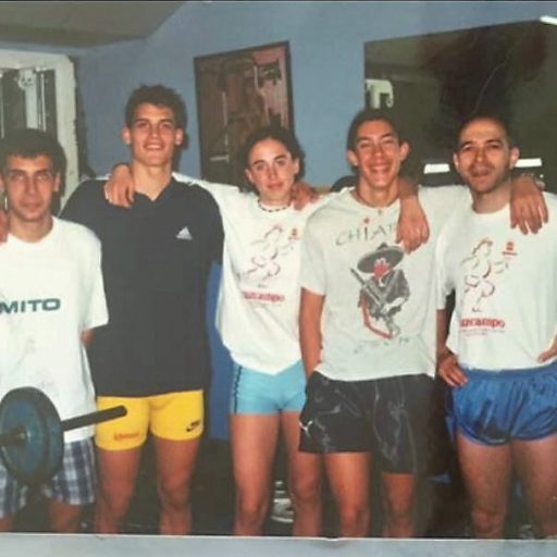 Atletas del club en 1997